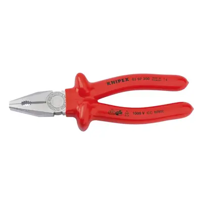 Knipex 07 Fully Insulated Range Combination Pliers, 200mm