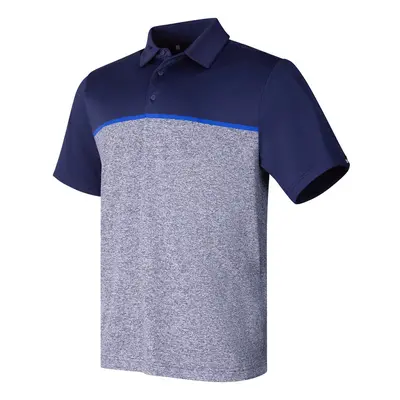 (XXL, Midnight Navy/Royal Blue/Midnight Navy) Under Armour Mens Playoff 3.0 Stripe Polo Shirt