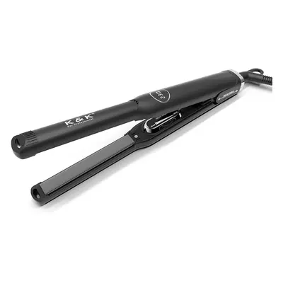 K&K Platinum+ Pencil Straighteners for Short Hair Mini Ceramic Heater UK Plug