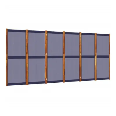 (dark blue, x cm) vidaXL Room Divider Wall Partition Screen Panel Room Separator Privacy Screen