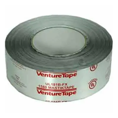 3M 1580 UL181B-FX VentureTape Duct Joint Sealing Mastik Tape, Foil Mastic - in. x ft.