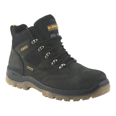 DeWalt Mens Safety Boots Challenger Black Leather Steel Toe Cap Waterproof UK