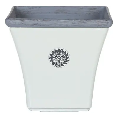 Plant Pot ELATEIA Stone White