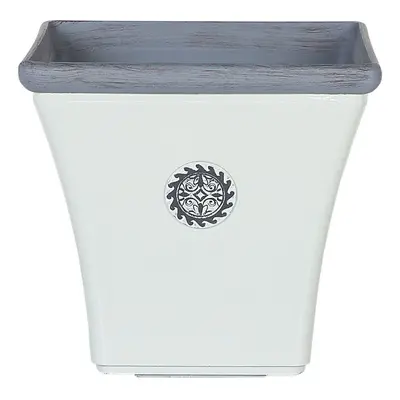 Plant Pot ELATEIA Stone White