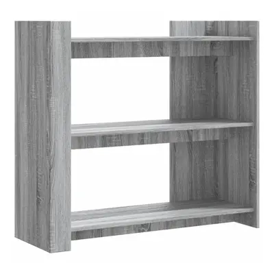 (grey sonoma) vidaXL Console Table Tea End Table Accent Side Table White Engineered Wood