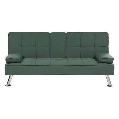 Sofa Bed ROXEN Dark Green