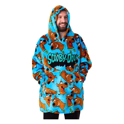 Scooby Doo Blanket Hoodie (Mens Blue)