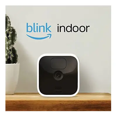 Blink Indoor | Wireless, HD security camera with two-year battery life, motion detection, two-wa