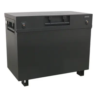 Heavy Duty Steel Site Box - x x 925mm - Locking Tool Storage Chest