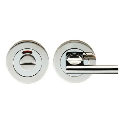 Disabled Thumbturn Handle With Release With Indicator Bright Stainless Steel