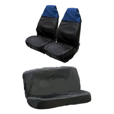 (Full Set With Blue Top Front) Seat Covers Water Resistant To Fit Toyota Aygo Ii Options Of Fron