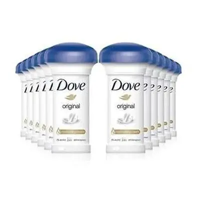 Dove Mushroom Antiperspirant Deodorant Stick Original Women (Pack of 12)