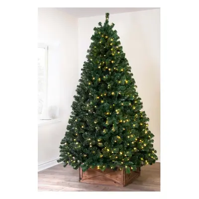 (1.1m) Christmas Tree World | The Pre-lit Vanda Verde Fir Tree