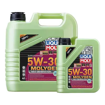 5W30 Synthetic Engine Oil DPF BMW AUDI PORSCHE Liqui Moly Molygen 5L