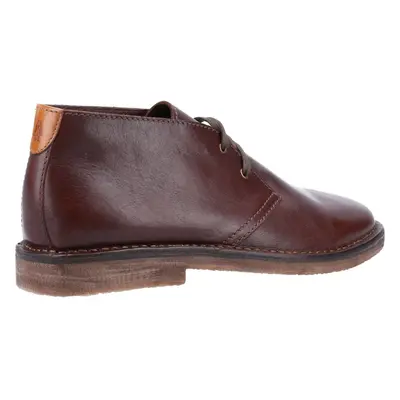 (Brown, (Adults')) Hush Puppies Samuel Leather Men's Brown Boots