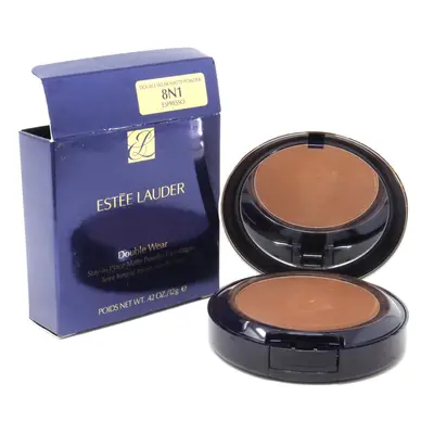 (8N1 Espresso) Estee Lauder Double Wear Stay-In-In Place Matte Powder Foundation 0.42oz New