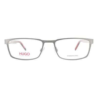 Hugo by Hugo Boss Glasses Frames HG R80 Semi Matte Dark Ruthenium Men