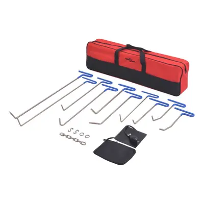 vidaXL Piece Paintless Dent Repair Set Stainless Steel Garage Removal Tool