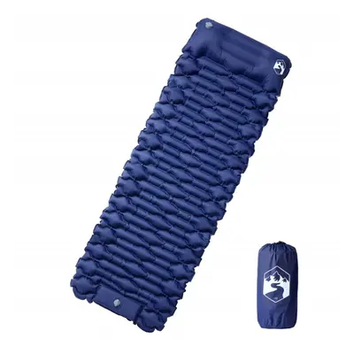 (navy blue) vidaXL Self Inflating Camping Mattress and Integrated Pillow Sleeping Mat