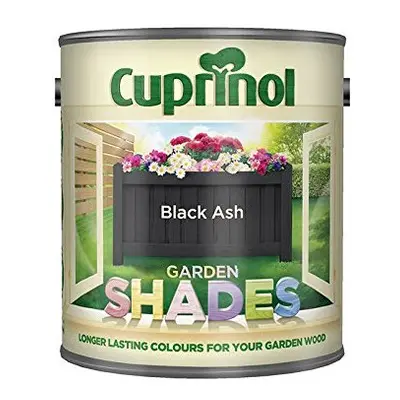 Cuprinol CUPGSBLA5L Litre Garden Shades Paint - Black Ash