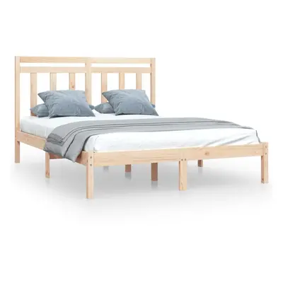 (brown, x cm) vidaXL Solid Wood Bed Frame Bedroom Bedstead Bed Base Multi Colours/Sizes