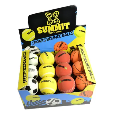 Summit Sports Bouncy Balls Ball Merchandiser Pack