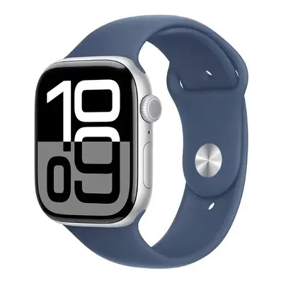 Apple Watch Series (GPS) - mm - silver aluminium - smart watch with sport band - fluoroelastomer