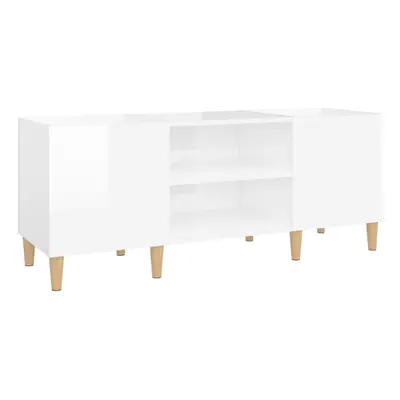 (high gloss white, x x cm) vidaXL Record Cabinet Office Vinyl Storage Cabinet Sideboard Engineer