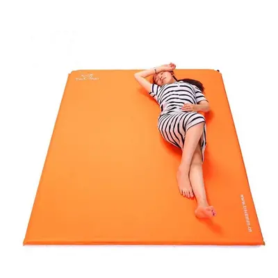 Self-Inflating Outdoor Air Mattresses Moisture-proof Camping Sleeping Pad Orange