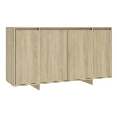 (sonoma oak) vidaXL Sideboard Chipboard Home Storage Side Cabinet Furniture Multi Colours