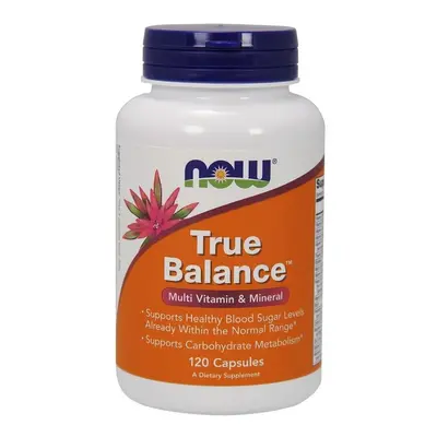 NOW Foods True Balance Multi Vitamin & Mineral Healthy Blood Sugar Capsules