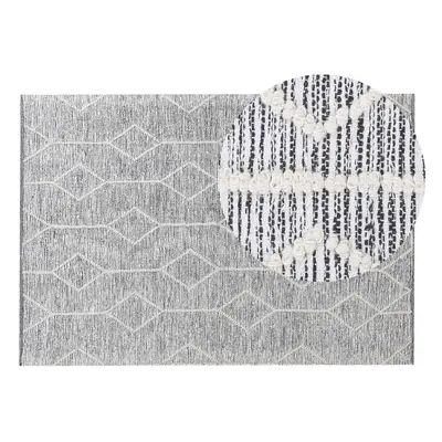 Area Rug Grey with Beige x cm EDREMIT