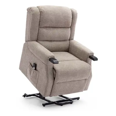 (Browns) ASHFIELD ELECTRIC FABRIC SINGLE MOTOR RISER RECLINER LIFT MOBILITY TILT CHAIR