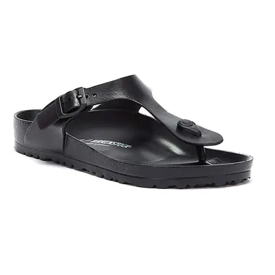 (Black, (Adults')) Birkenstock Gizeh EVA Black Sandals