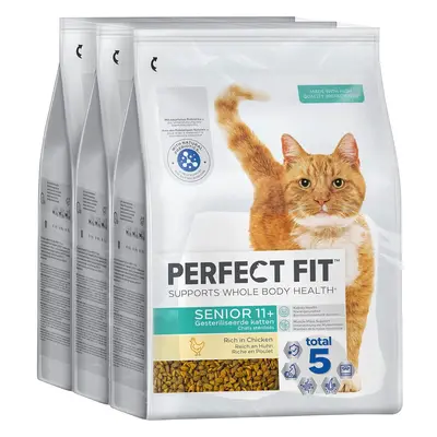 (8.4 kg (Pack of 1)) Perfect Fit Senior 7+ Complete Dry Cat Food for Senior Cats Aged 7+ Years, 