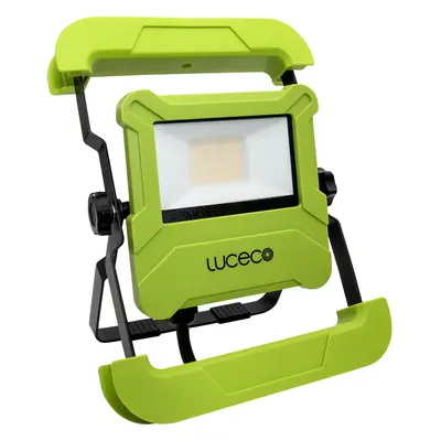 Luceco Foldable Compact Worklight with 13A Power Socket 30W, 2400lm