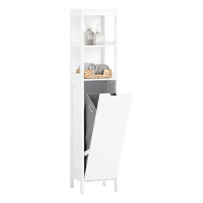 SoBuy BZR123-W, Bathroom Tall Cabinet Bathroom Storage Cabinet