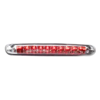 High Mount Stop Light LED White Red Third Brake Black Replacement