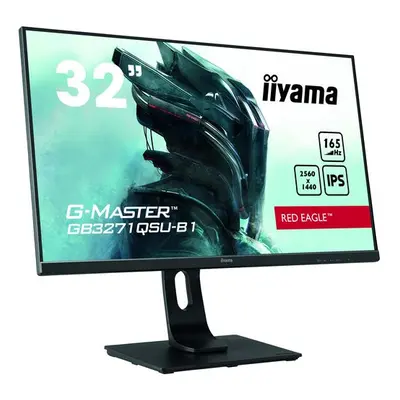 iiyama G-MASTER GB3271QSU-B1 computer monitor cm (31.5") x pixels Wide Quad HD LED Black