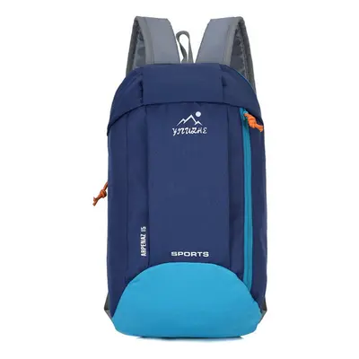 (Navy blue) 10L Waterproof Camping Hiking Bag Travel Rucksack Backpack Outdoor Foldable Bag