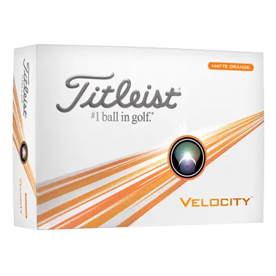 Titleist Velocity Golf Ball, Orange