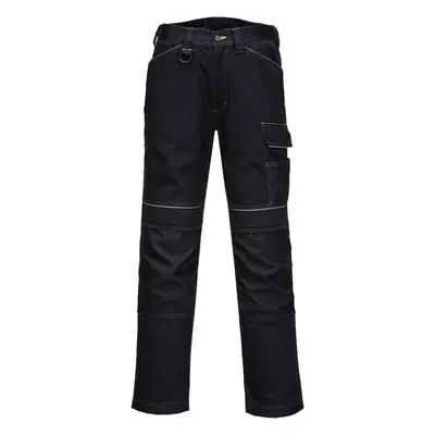 (Black, 30") Portwest PW3 Ladies Stretch Trousers