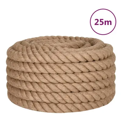 (25 m/ mm) vidaXL Rope 100% Jute Natural Hemp Cord Sisal Rope Multi Purpose Rope Cable