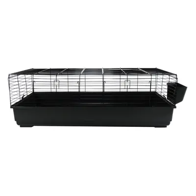 Indoor Rabbit Cage 140cm Black Single Tier - Small Pet Guinea Pig