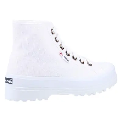 Superga Alpina Resin Eyelets Ankle Boot White