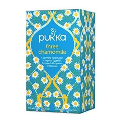 Pukka Three Chamomile Tea| Bags |(8 PACK)