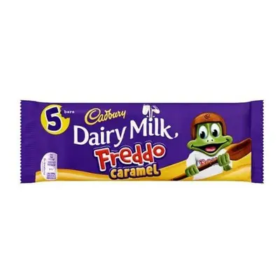 Cadbury Dairy Milk Freddo Caramel Chocolate Bar Pack 97.5g Case of