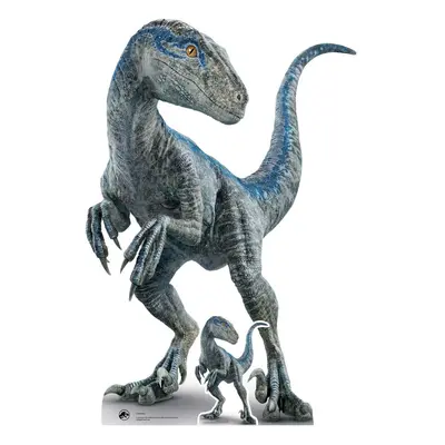 Mother Blue Velociraptor Cardboard Cutout Official Jurassic World Dominion Standee