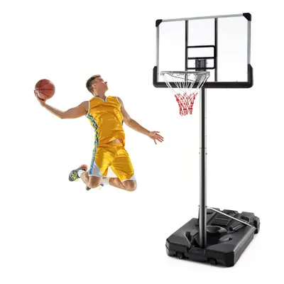 Adjustable Portable Basketball Hoop Poolside Basketball Goal System