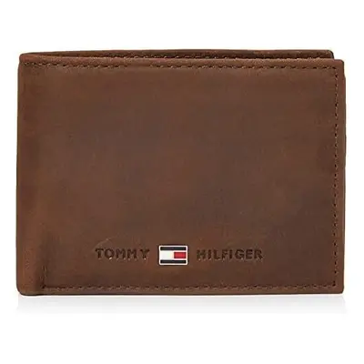 Tommy Hilfiger Men's JOHNSON MINI CC FLAP AND COIN POCKET Wallets Black Size: Dimensions (W x H 